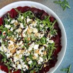 Carpaccio z buraka z serem feta
